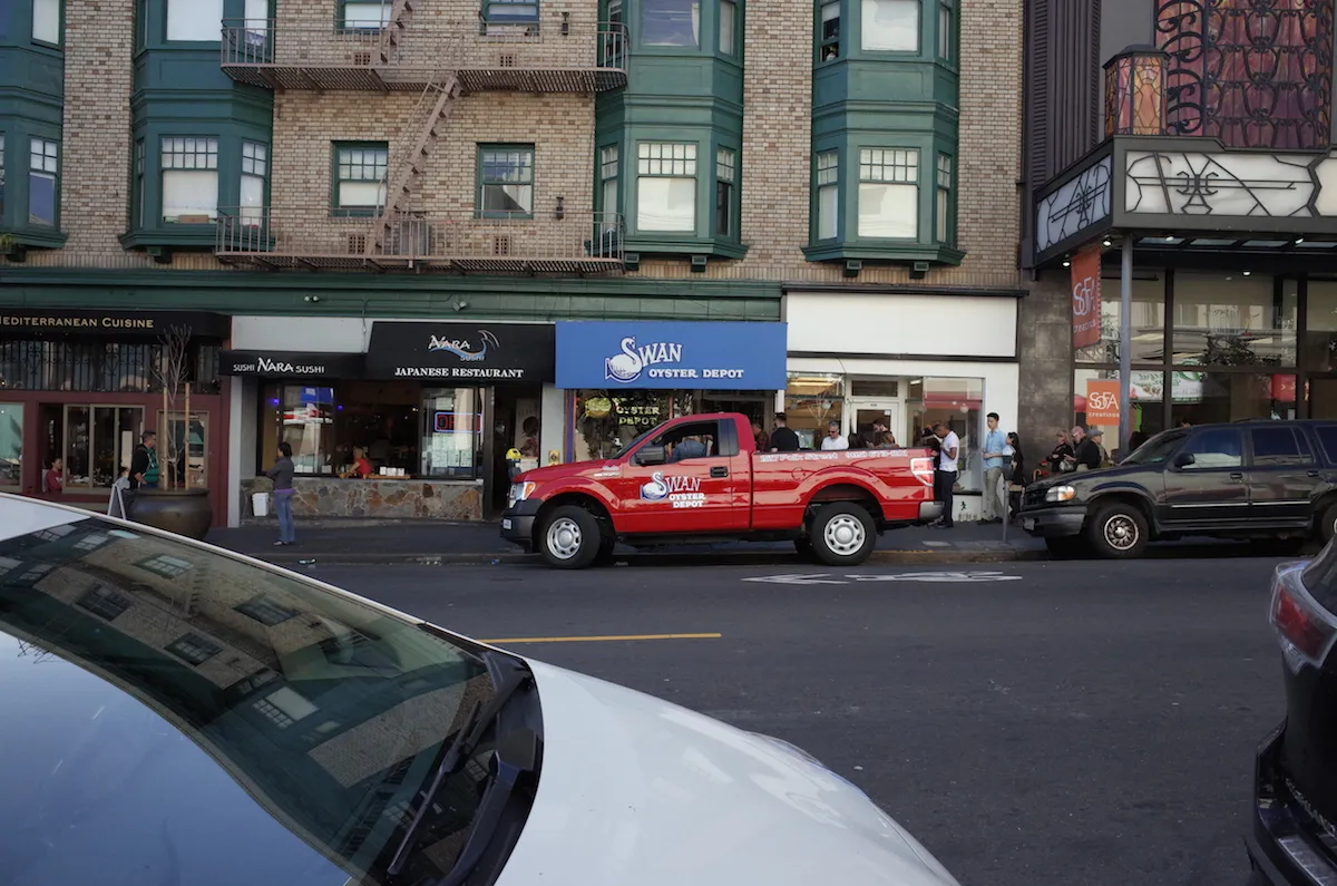 サンフランシスコの人も並ぶんですね